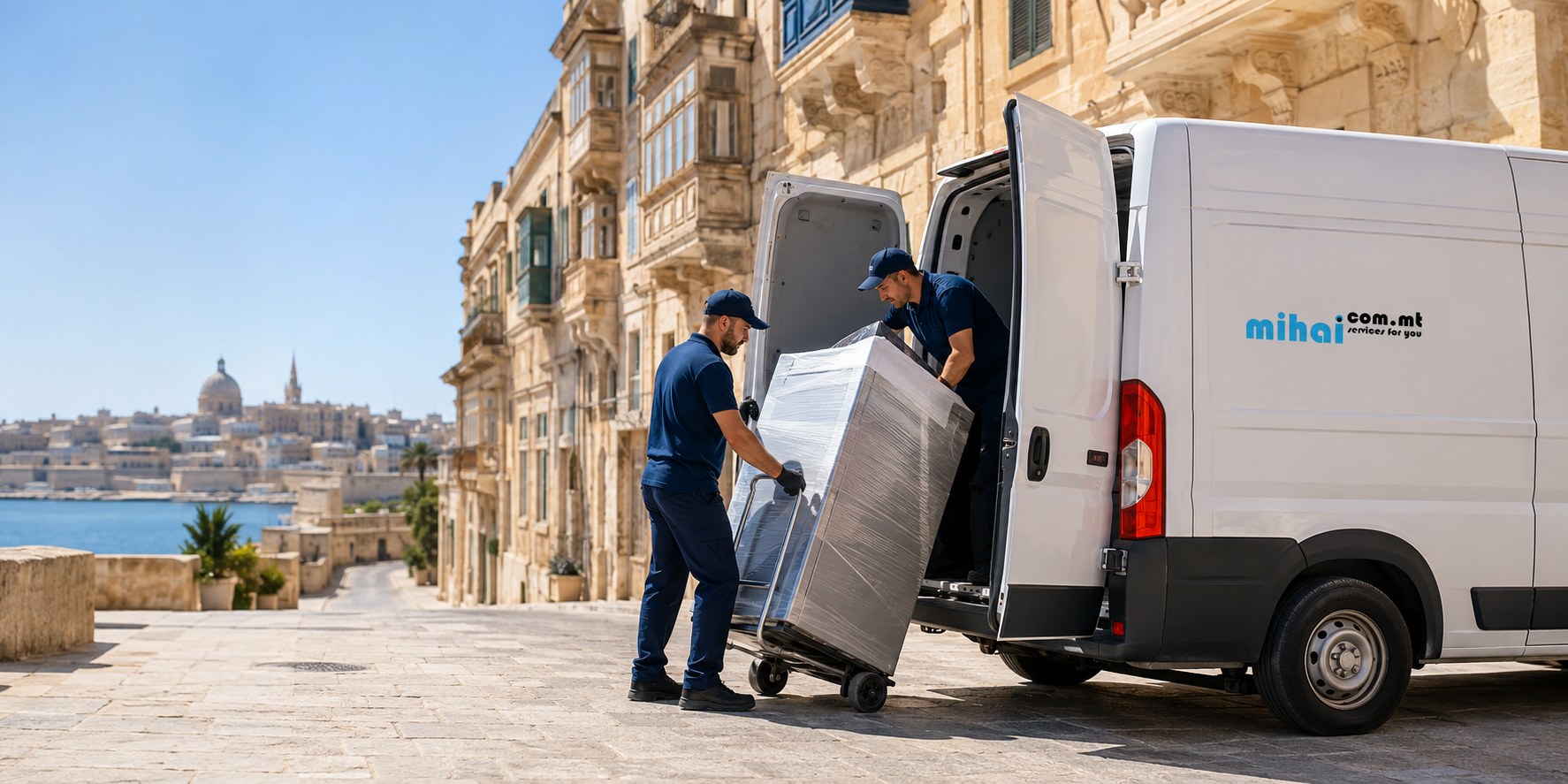 Cargo Taxi Malta — van with driver